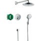 Hansgrohe Raindance Select S Showerselect S Shower System With Thermostatic Mixer For Concealed Installation - Chrome