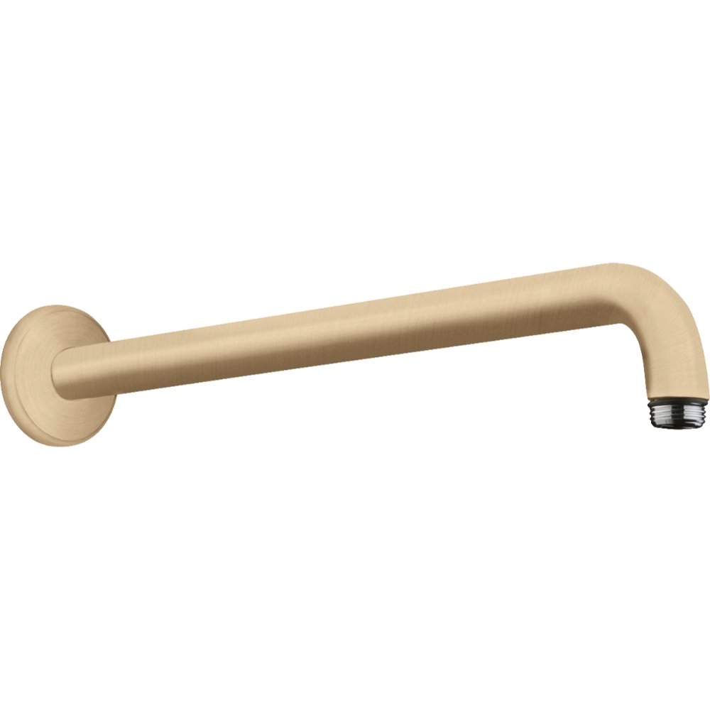 Hansgrohe DN15 Shower Arm – 389mm Long - Brushed Bronze