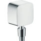 Hansgrohe Fixfit Wall Outlet Elbow With Non-Return Valve And Pivot Joint
