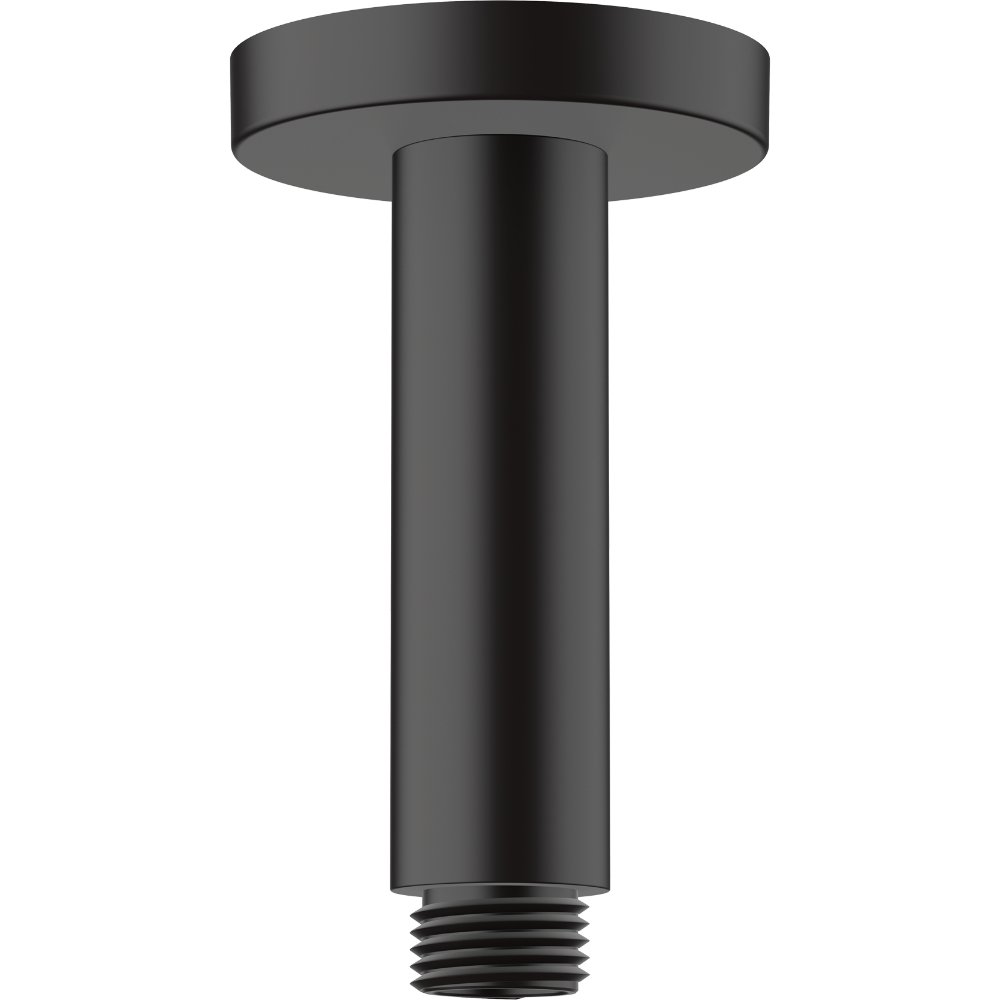 Hansgrohe Vernis Blend Ceiling Shower Arm – 100mm Long - Matt Black