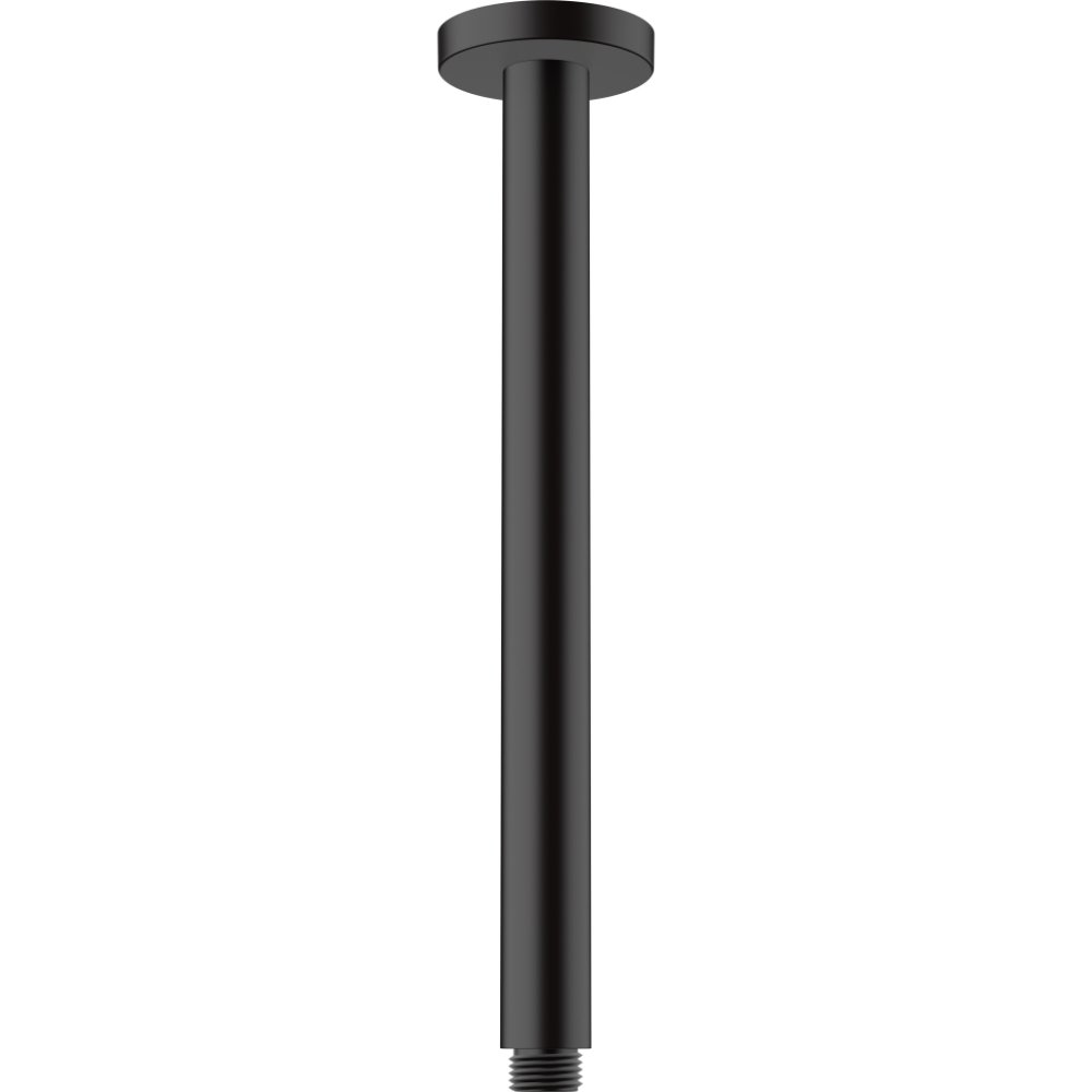 Hansgrohe Vernis Blend Ceiling Shower Arm – 100mm Long - Matt Black