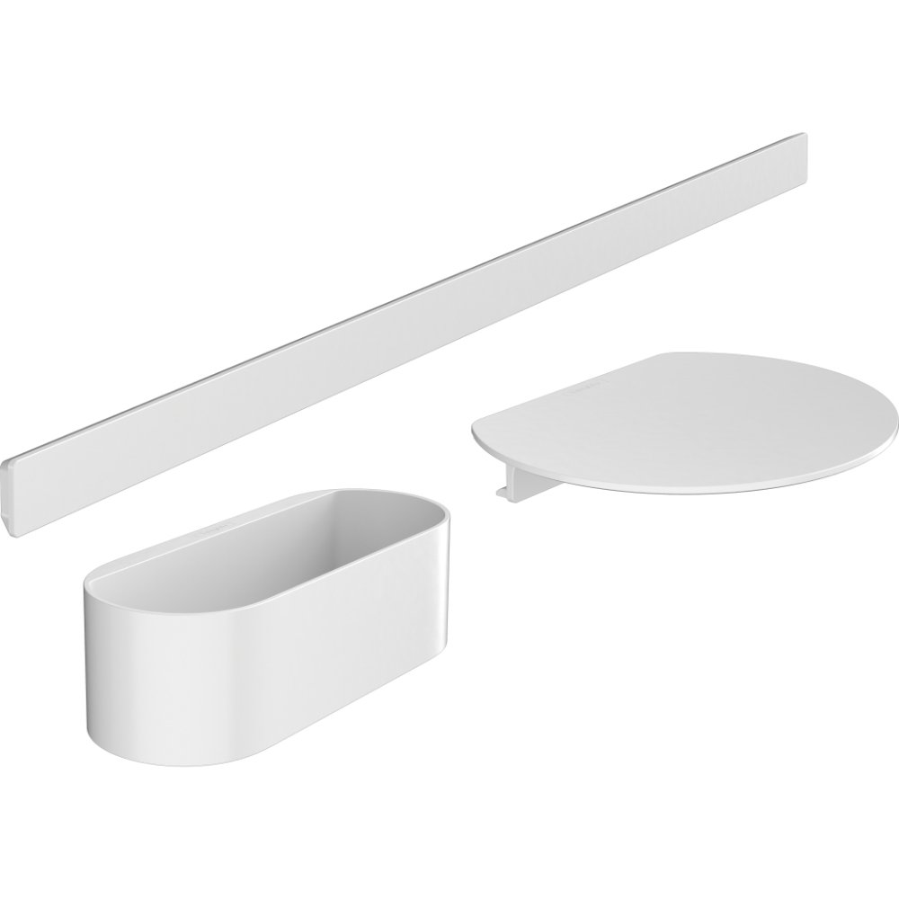 Hansgrohe Wallstoris Bath Bundle - Matt White