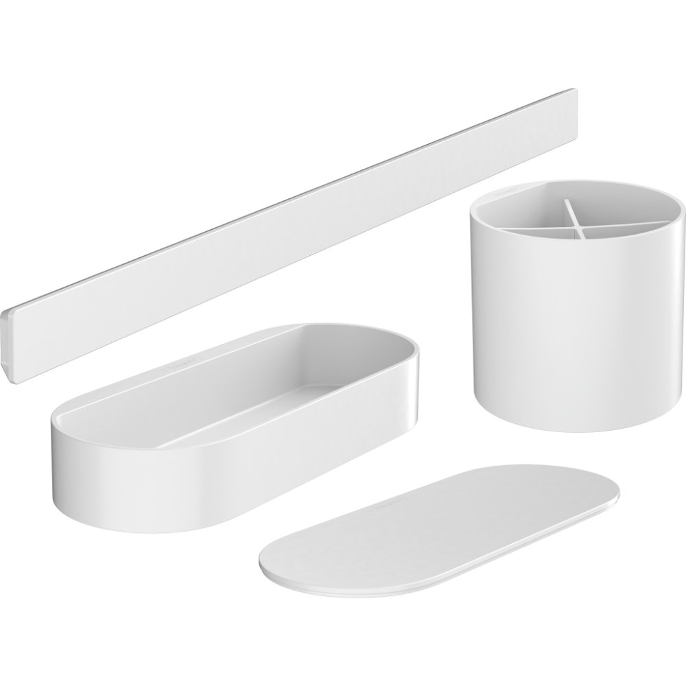 Hansgrohe Wallstoris Bathroom Bundle - Matt White