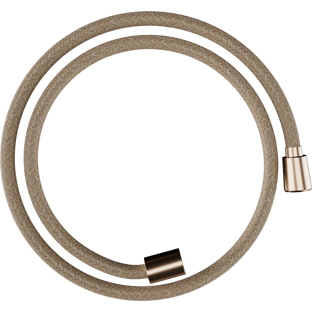 Hansgrohe Designflex Textile Shower Hose – 1250mm Long - Brushed Bronze