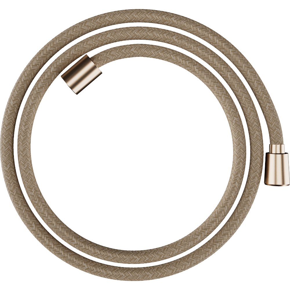Hansgrohe Designflex Textile Shower Hose – 1600mm Long - Brushed Bronze
