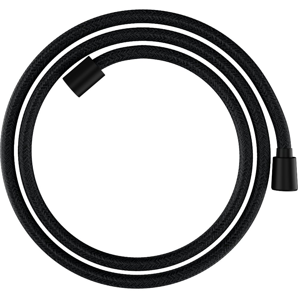 Hansgrohe Designflex Textile Shower Hose – 1600mm Long - Matt Black
