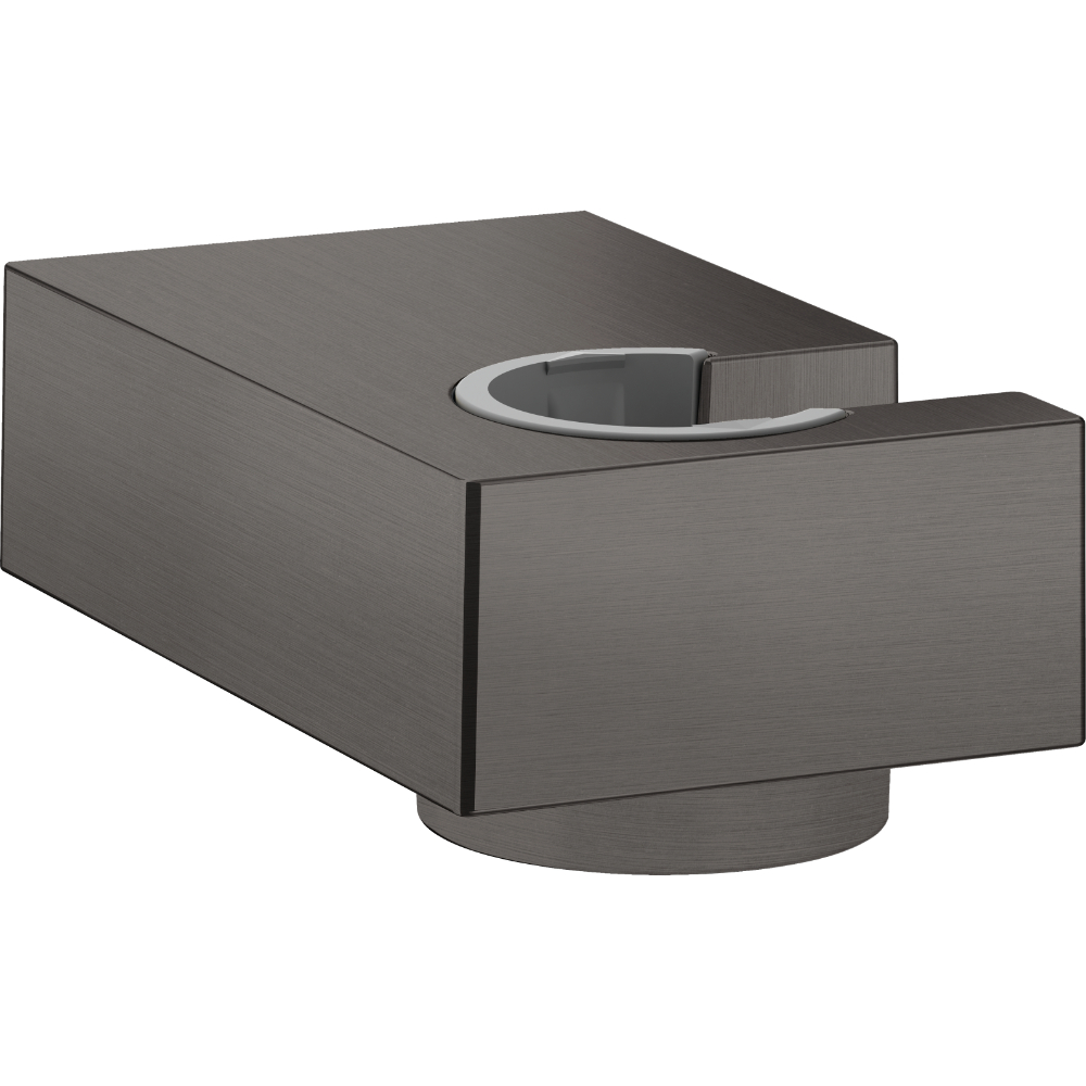 Hansgrohe Porter E Shower Holder - Brushed Black Chrome