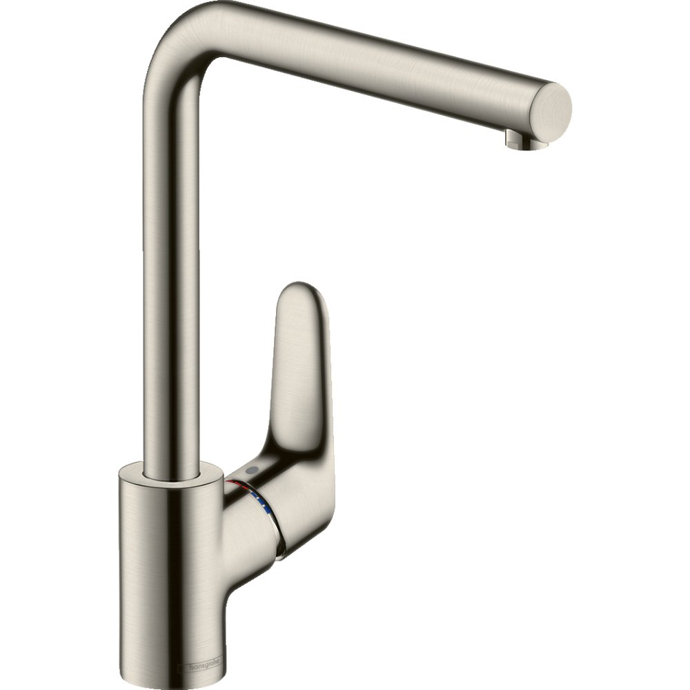 Hansgrohe Focus M41 280 Single Spray Mode Kitchen Mixer Tap - Stainless Steel