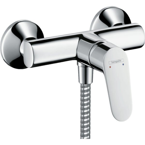 Hansgrohe Focus Single Lever Bath Shower Mixer Tap For Exposed Installation - Chrome