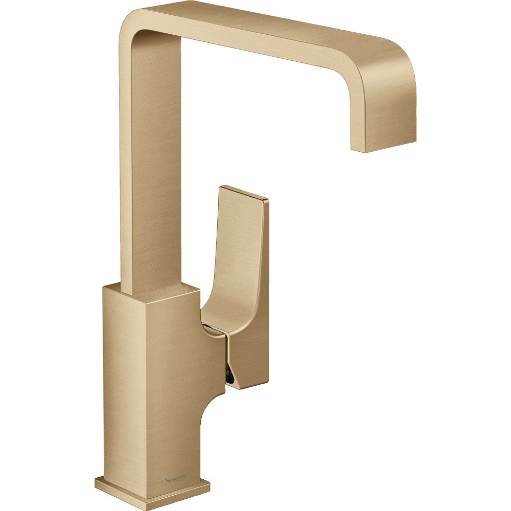 Hansgrohe Metropol 230 Single Lever Basin Mixer Tap With Push-Open Waste - Brushed Bronze