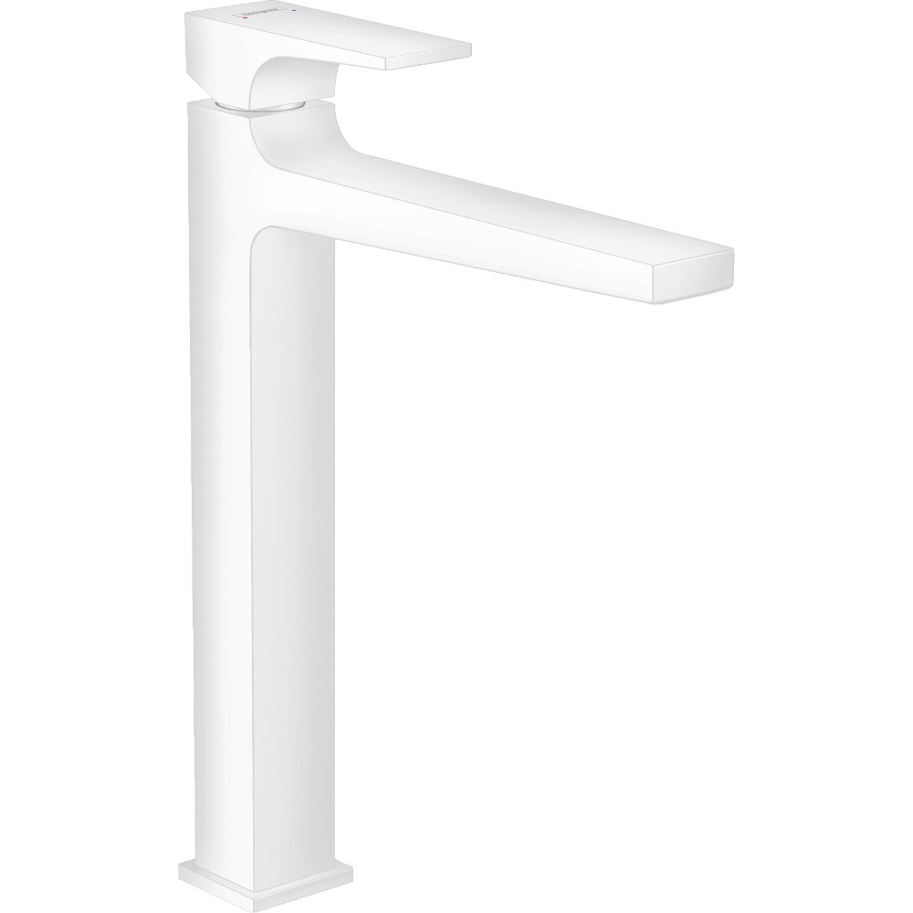 Hansgrohe Metropol 260 Single Lever Basin Mixer Tap With  Push-Open Waste - Matt White