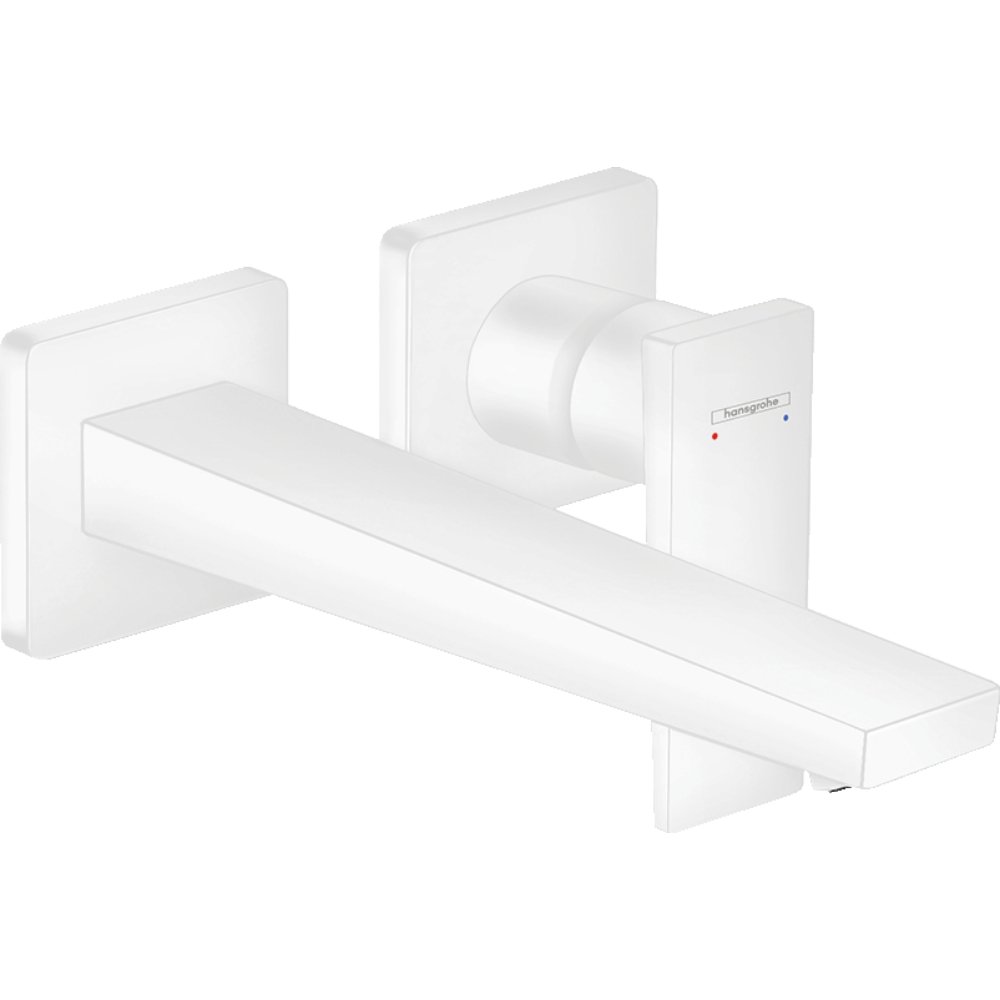 Hansgrohe Metropol Single Lever Basin Mixer With 225mm Spout - Matt White