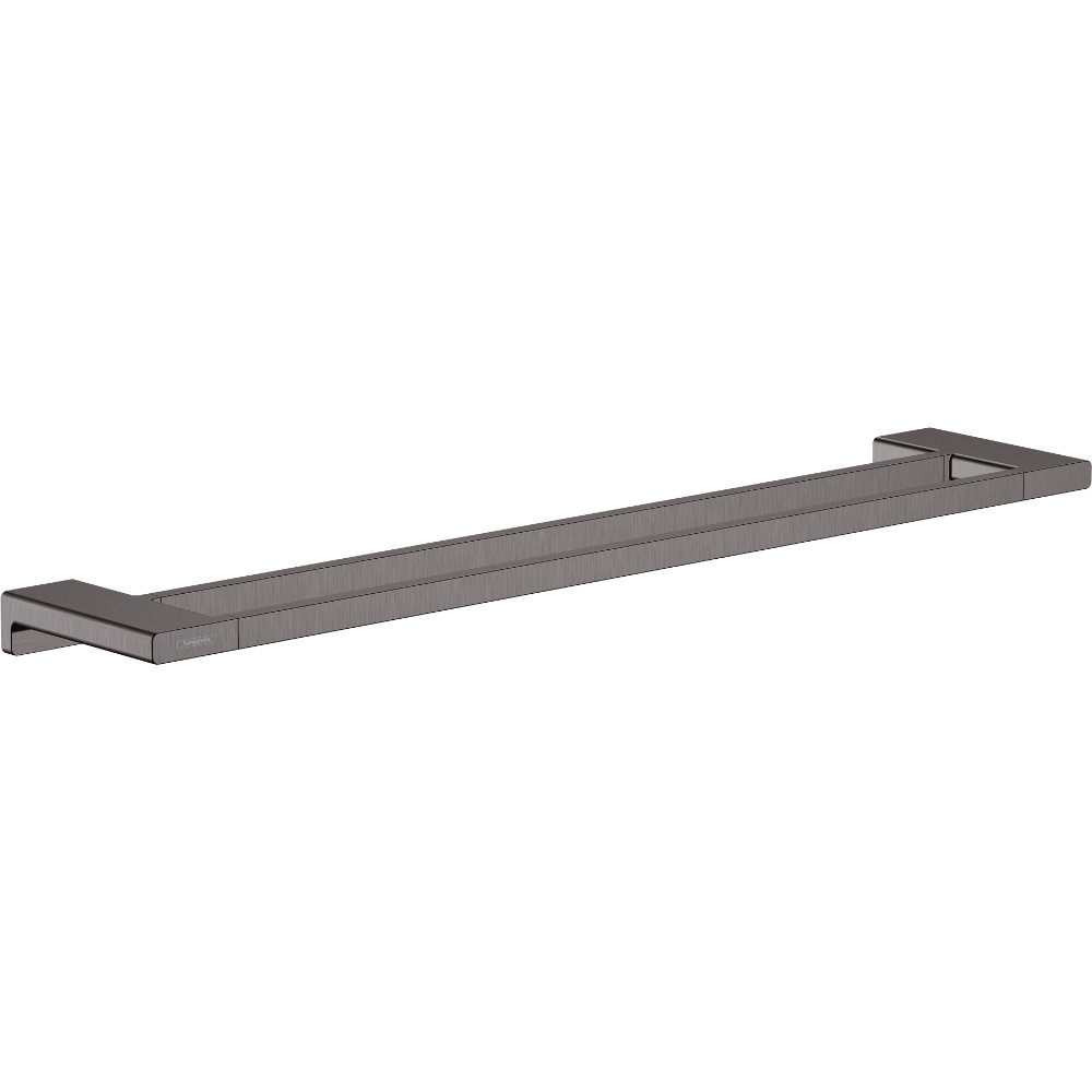 Hansgrohe Addstoris Bath Double Towel Rail – 648mm Long - Matt Black