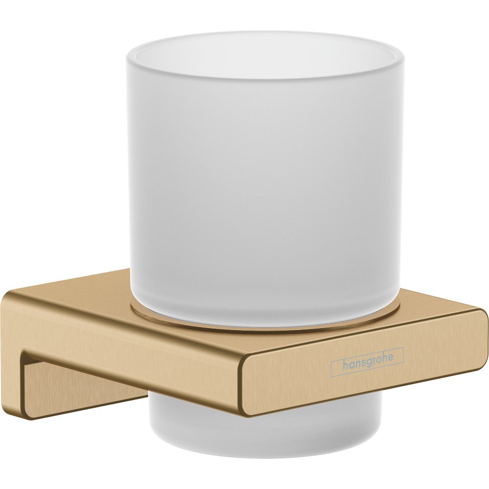 Hansgrohe Addstoris Toothbrush Tumbler - Brushed Bronze