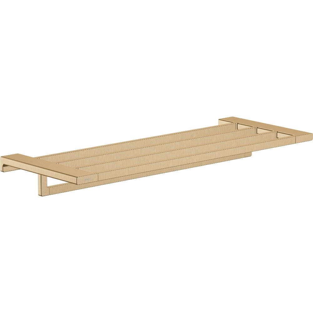 Hansgrohe Addstoris Towel Rack With Holder – 648mm Long - Brushed Bronze
