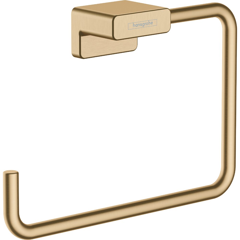 Hansgrohe Addstoris Towel Ring - Brushed Bronze