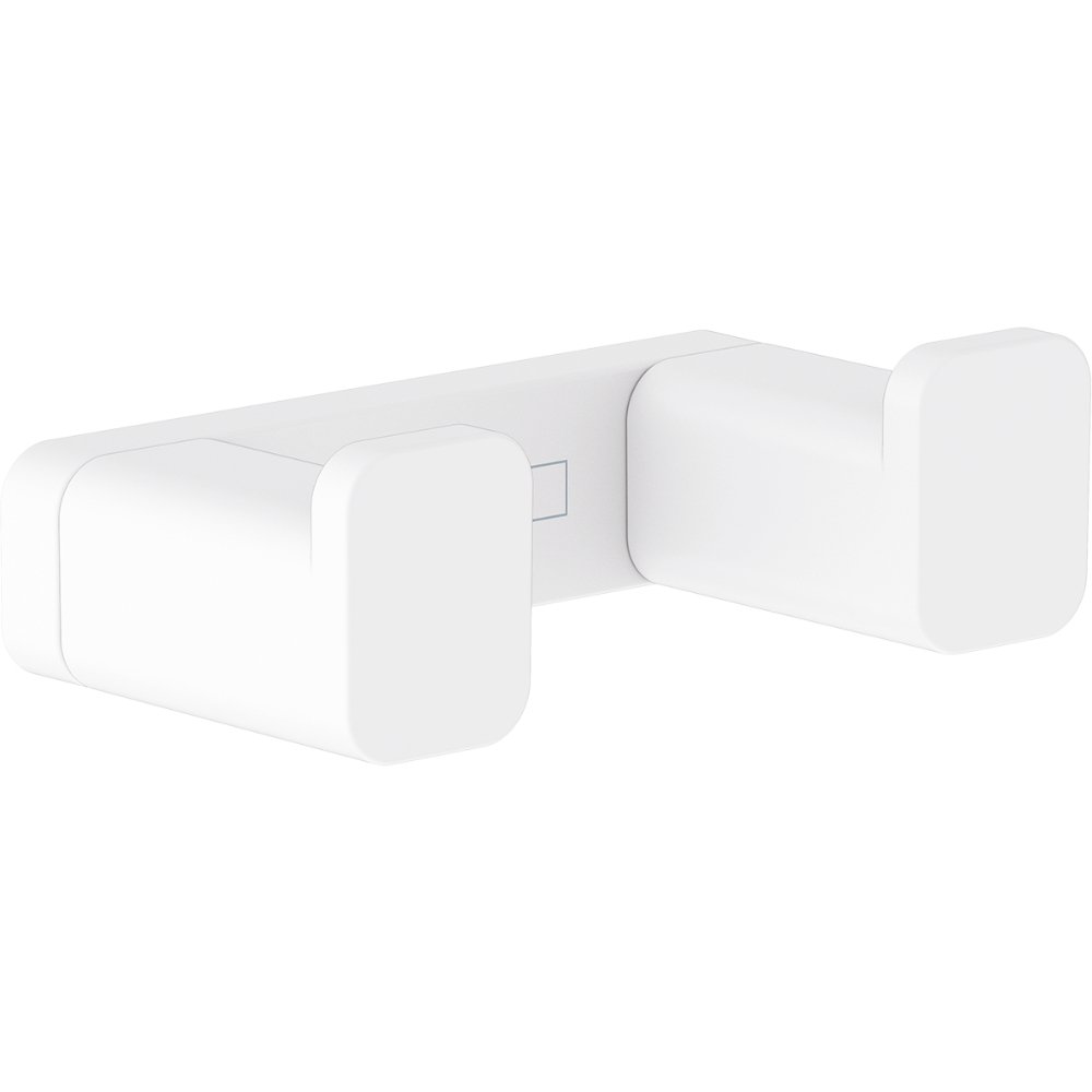 Hansgrohe Addstoris Double Towel Hook - Matt White