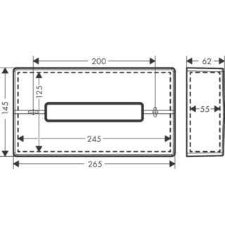 Hansgrohe Addstoris Tissue Box - Image 2