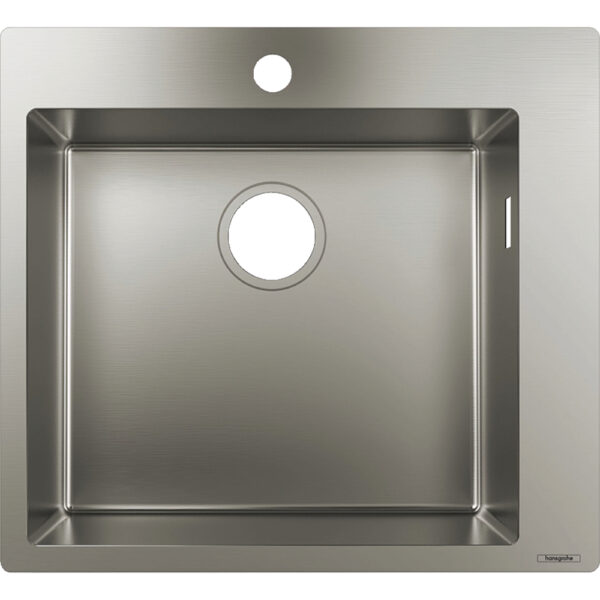 Hansgrohe S71 S711 Built-In Kitchen Sink - Stainless Steel