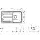 Hansgrohe S440-A342 Kitchen Sink - Stainless Steel - Image 3