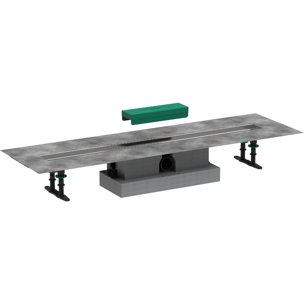 Hansgrohe Ubox Universal Complete Set For Shower Drains Finish Set Standard Installation - 900mm