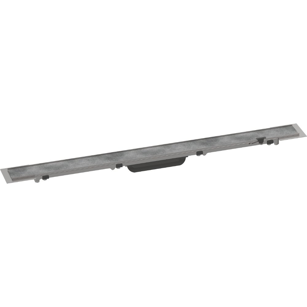Hansgrohe Raindrain Rock Finish Set Shower Drain Cut On Size And Tileable - 800mm