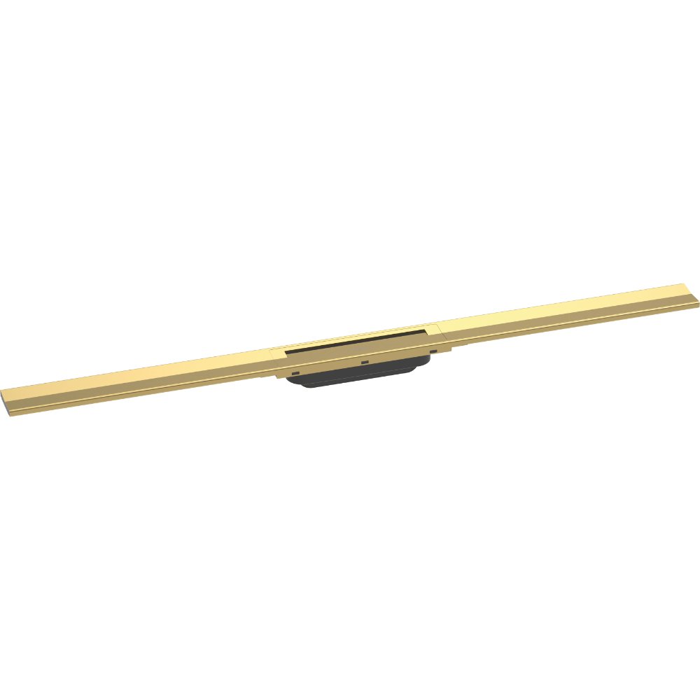 Hansgrohe Raindrain Flex Finish Set Shower Drain 1000 Cuttable - Polished Gold Optic