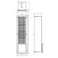 Hansgrohe Xtrastoris Original Recessed Toilet Paper Storage For 6 Rolls - Image 2
