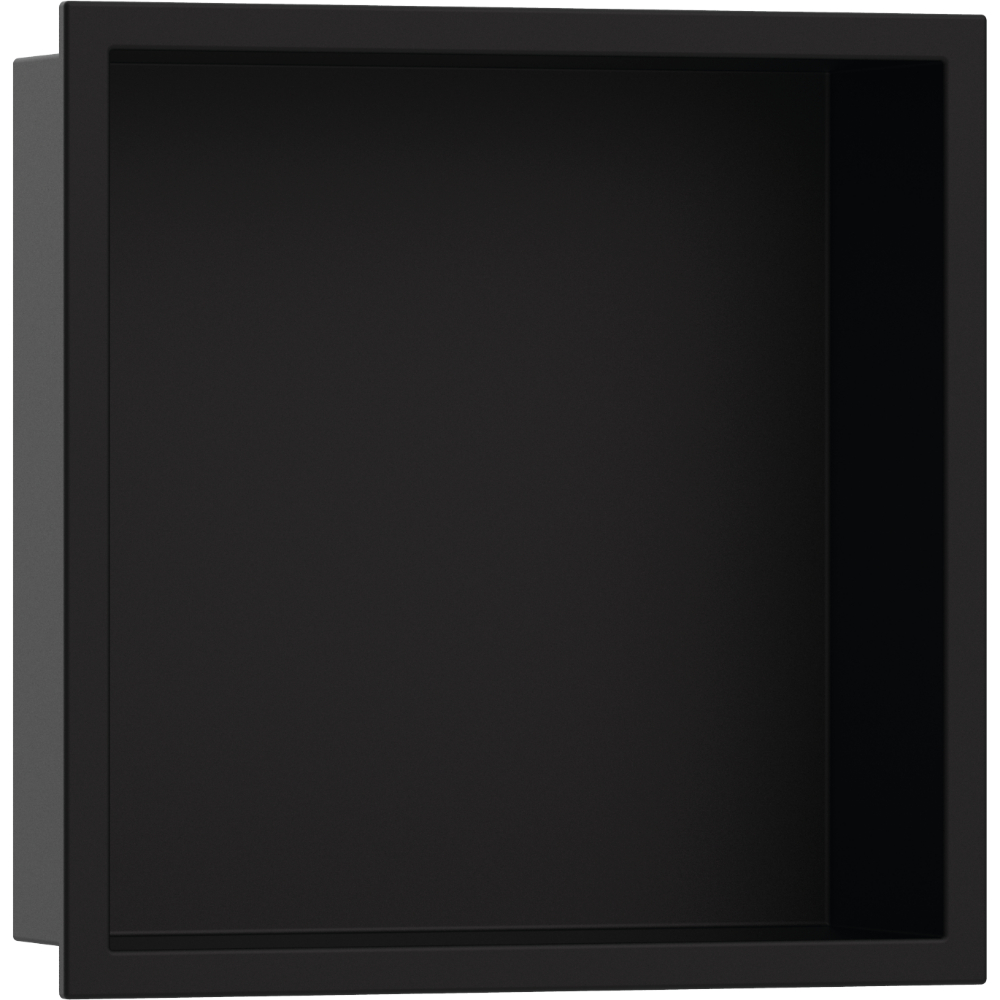 Hansgrohe Xtrastoris Original Wall Niche With Frame – 300mm Wide - Matt Black