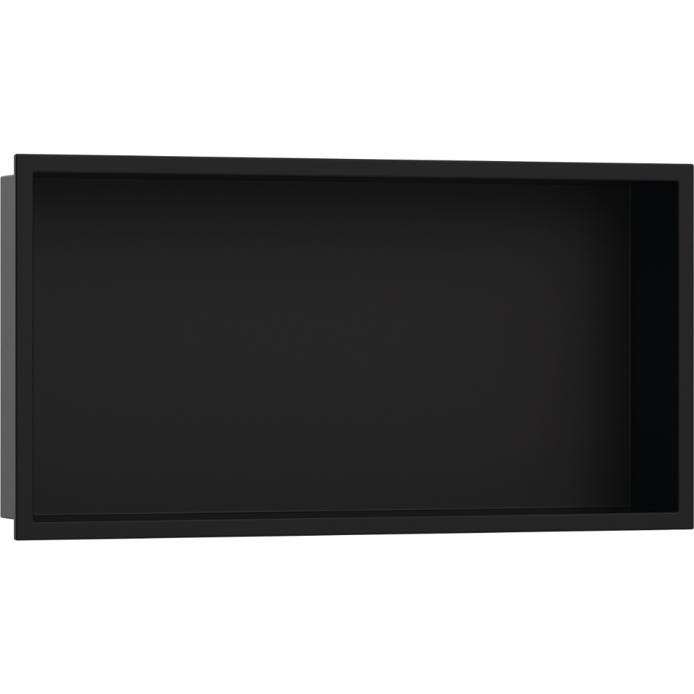 Hansgrohe Xtrastoris Original Wall Niche With Frame – 600mm Wide - Matt Black