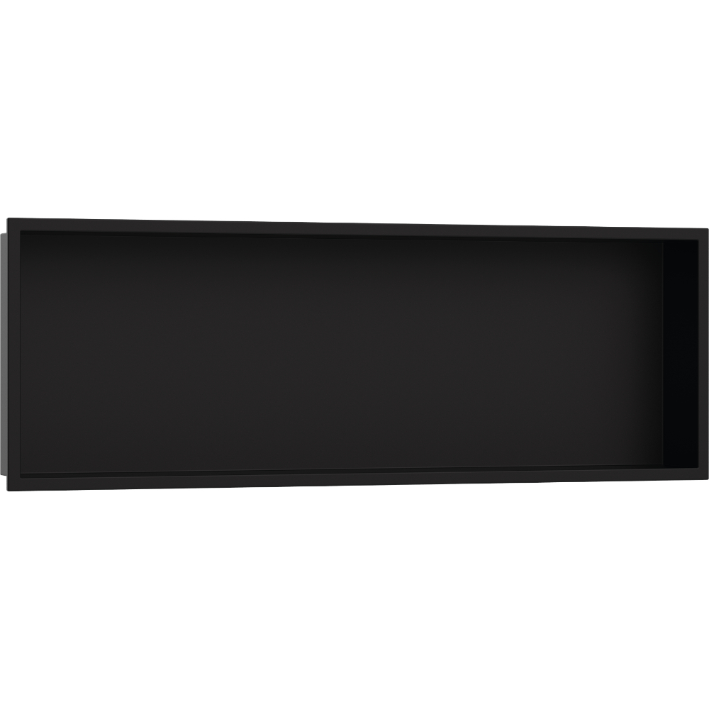 Hansgrohe Xtrastoris Original Wall Niche With Frame – 900mm Wide - Matt Black