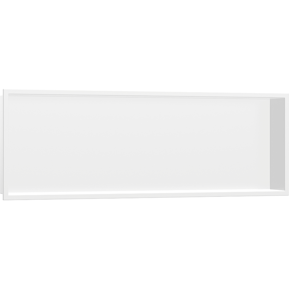 Hansgrohe Xtrastoris Original Wall Niche With Frame – 900mm Wide - Matt White