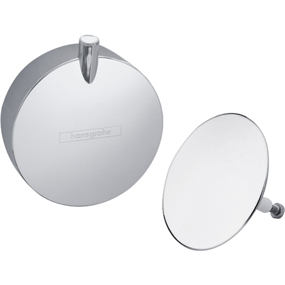 Hansgrohe Flexaplus S Finish Set Waste And Overflow - Brushed Black Chrome