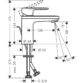 Hansgrohe Vernis Blend 100 Single Lever Basin Mixer Tap With Isolated Water Conduction And Pop-Up Waste - Chrome - Image 2