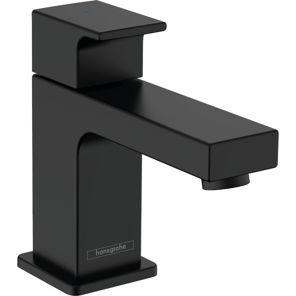 Hansgrohe Vernis Shape 70 Basin Mixer Tap For Cold Water - Matt Black