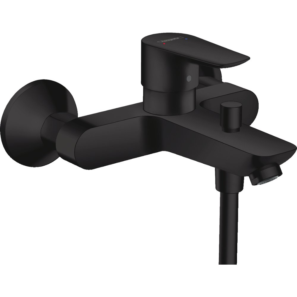Hansgrohe Talis E Single Lever Manual Shower Valve For Exposed Installation - Matt Black