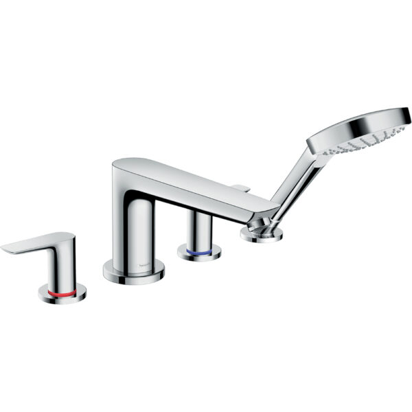 Hansgrohe Talis E 4-Hole Rim-Mounted Bath Shower Mixer Tap