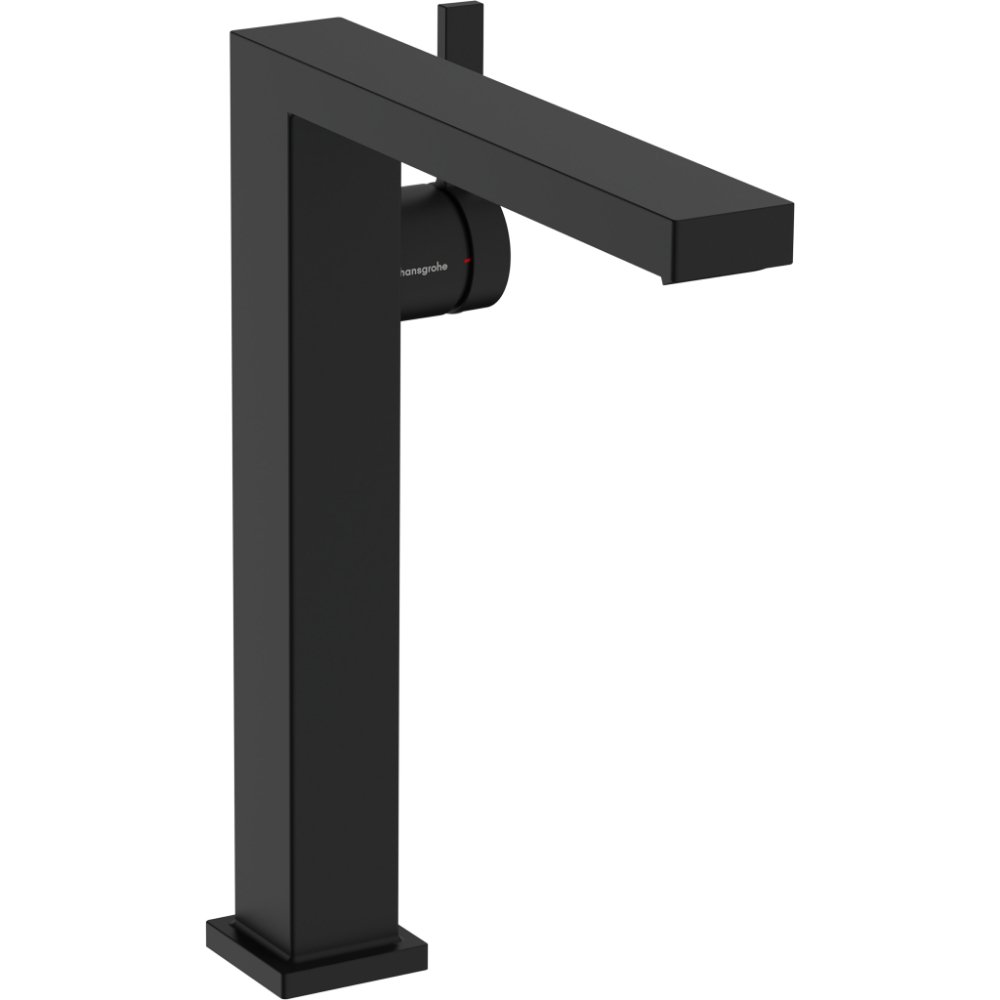 Hansgrohe Tecturis E 240 Fine Coolstart Ecosmart+ Single Lever Basin Mixer Tap With Push-Open Waste - Matt Black
