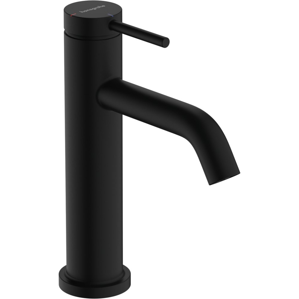 Hansgrohe Tecturis S 110 Coolstart Ecosmart+ Single Lever Basin Mixer Tap With Pop-Up Waste - Matt Black