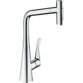 Hansgrohe Metris Select M71 320 Kitchen Mixer Tap With Pull-Out Spray And Sbox 2 Spray Modes
