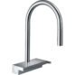 Hansgrohe Aquno Select M81 170 Kitchen Mixer Tap With Pull-Out Spray And Sbox, 3 Spray Modes