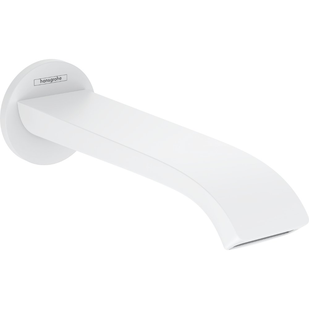 Hansgrohe Vivenis Bath Spout – 202mm Long - Matt White