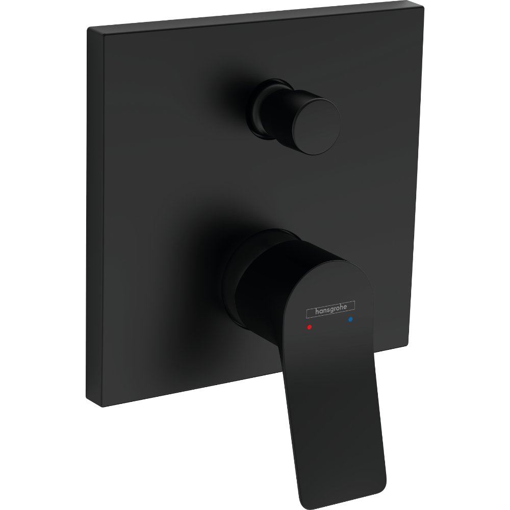 Hansgrohe Vivenis Single Lever Concealed Manual Shower Valve - Matt Black