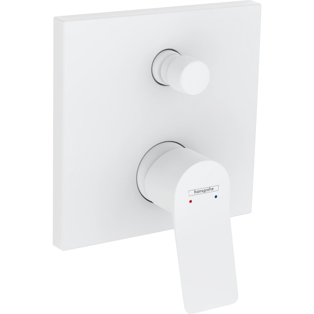 Hansgrohe Vivenis Single Lever Concealed Manual Shower Valve - Matt White