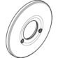 Hansgrohe Escutcheon For Concealed Shower Mixer - Chrome - Image 2