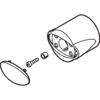 Hansgrohe Handle For Ecostat 701 Shut Off Unit - Chrome - Image 2