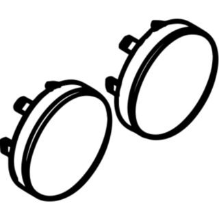 Hansgrohe Set Of Symbol Buttons - Chrome - Image 2