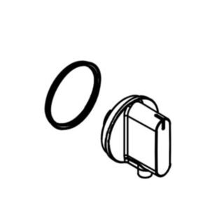 Hansgrohe Handle For Thermostat - Chrome - Image 2