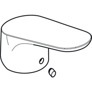 Hansgrohe Handle Focus E 2 Basin Mixer - Chrome - Image 2