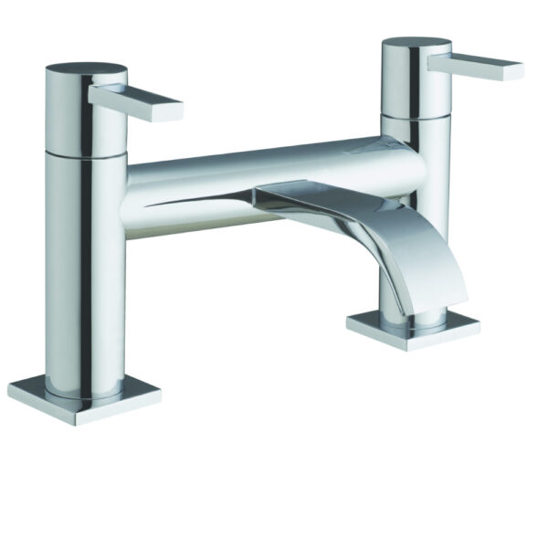 Frontline Gemini Bath Filler Tap - Chrome